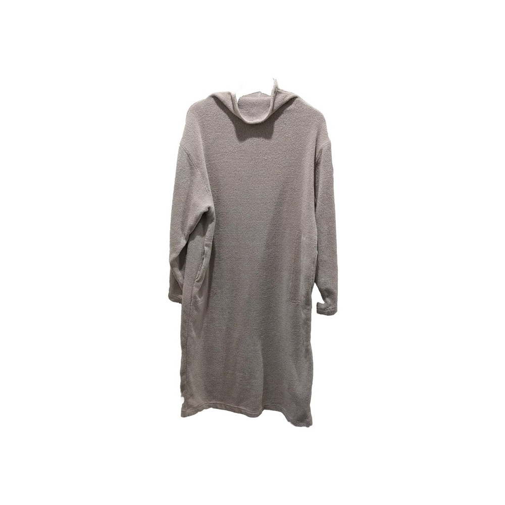 Free People Beach Blanca Maxi Dress Women's S Tan Mock Cowl Slouchy Oversized